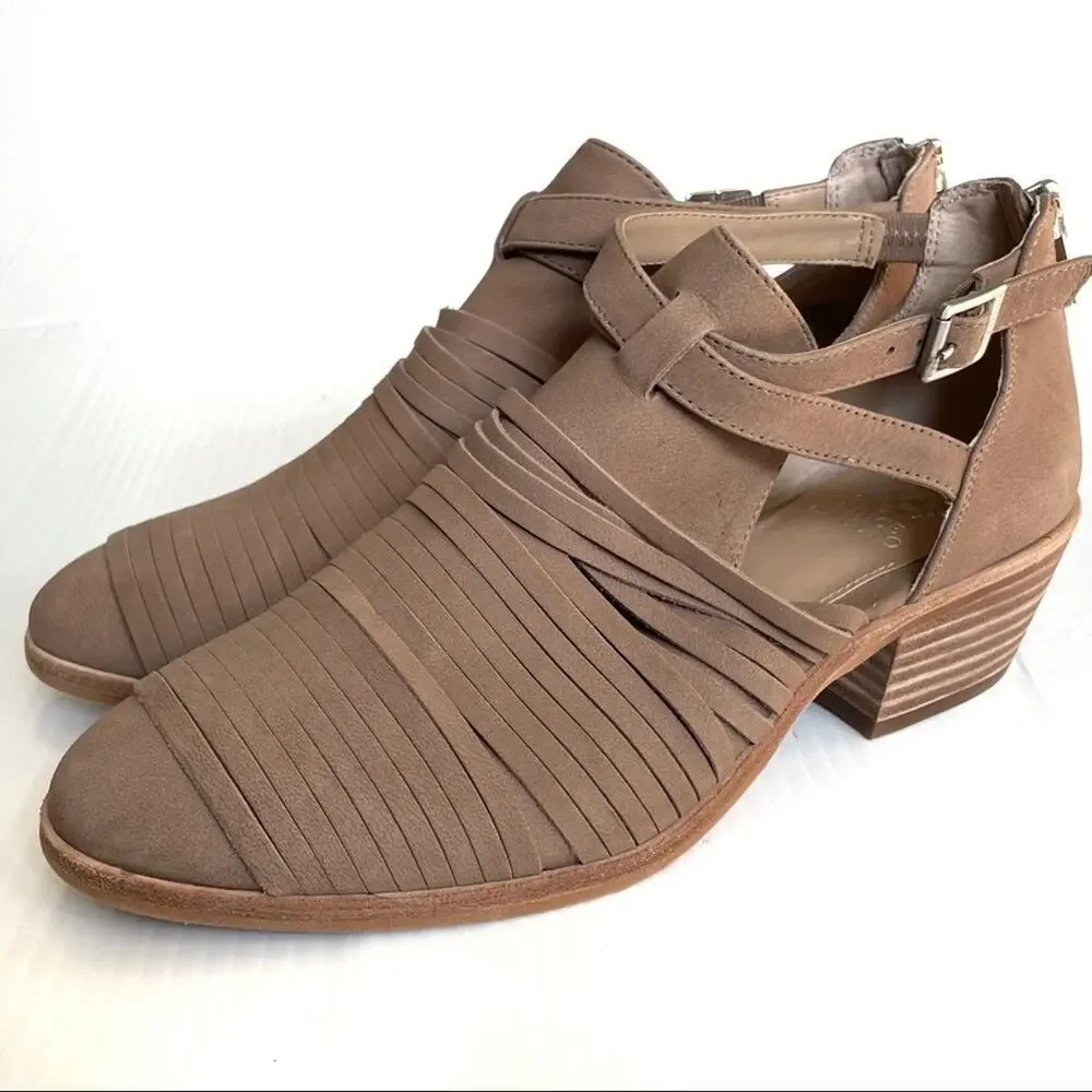 Vince Camuto Pamelle strappy leather bootie